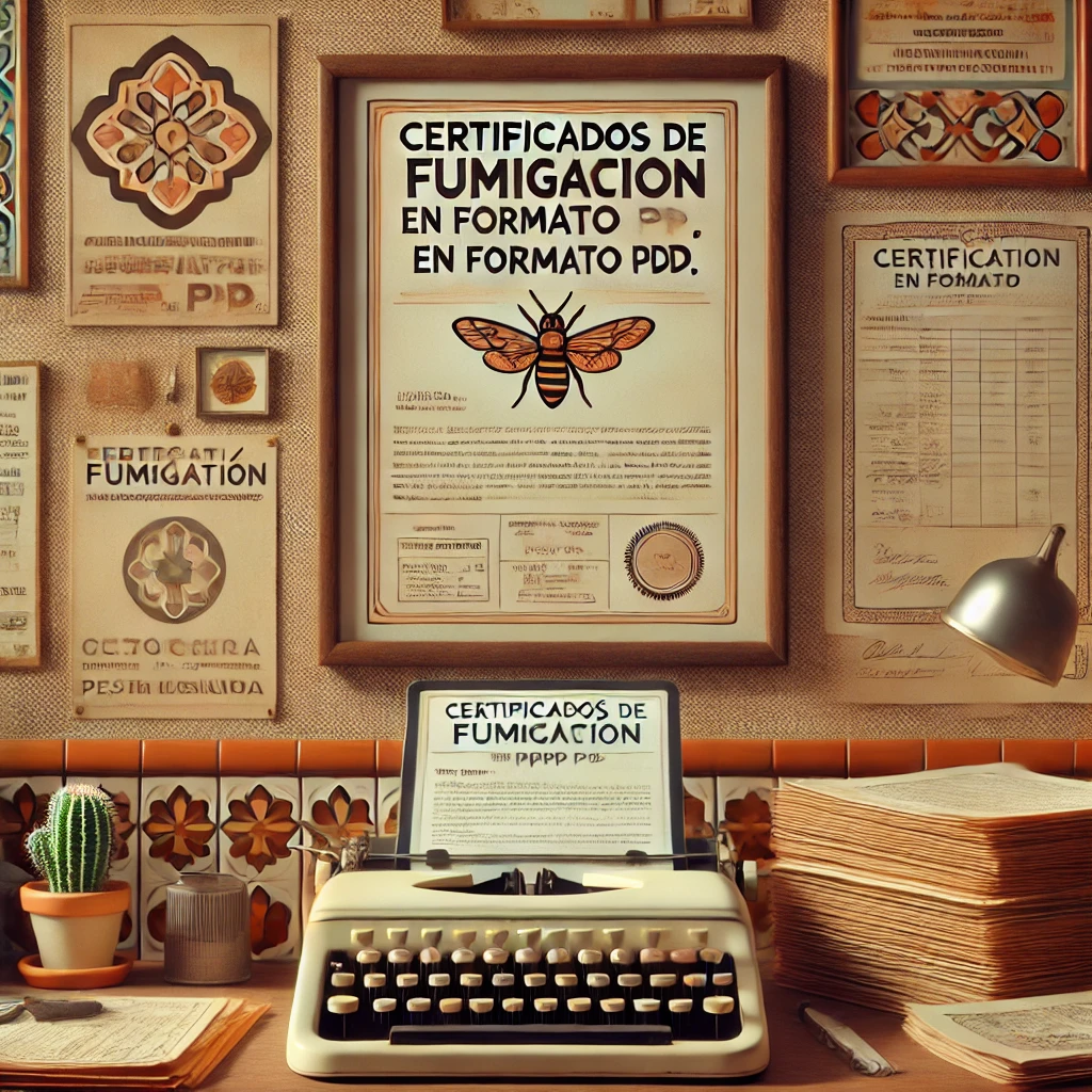 Certificados de Fumigación en Formato PDF Todo lo que Necesitas Saber